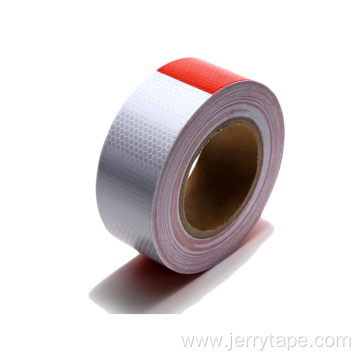 Acrylic red white reflective tape